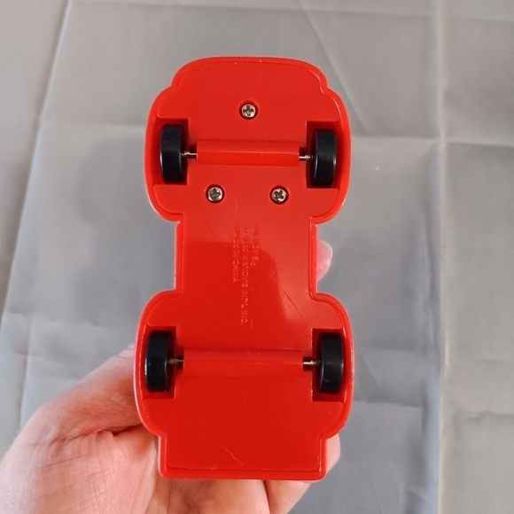 Vintage 1993 Wendy's restaurant Kids Meal Red And Yellow Toy Truck Advertising - Picture 6 of 7